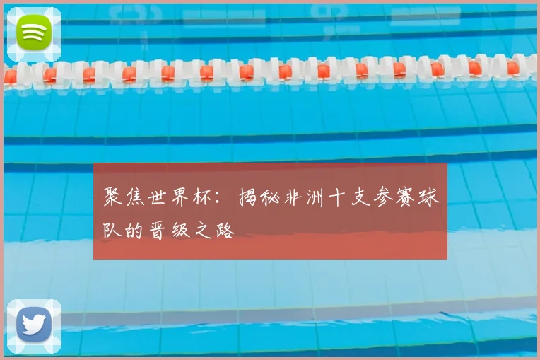 聚焦世界杯：揭秘非洲十支参赛球队的晋级之路